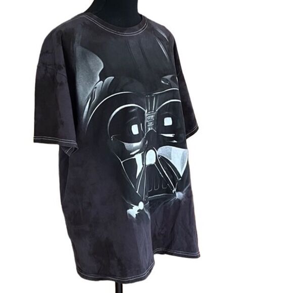 STAR Wars T-Shirt - Giant DarthVader Realistic Face Image, black, size L - Picture 5 of 7